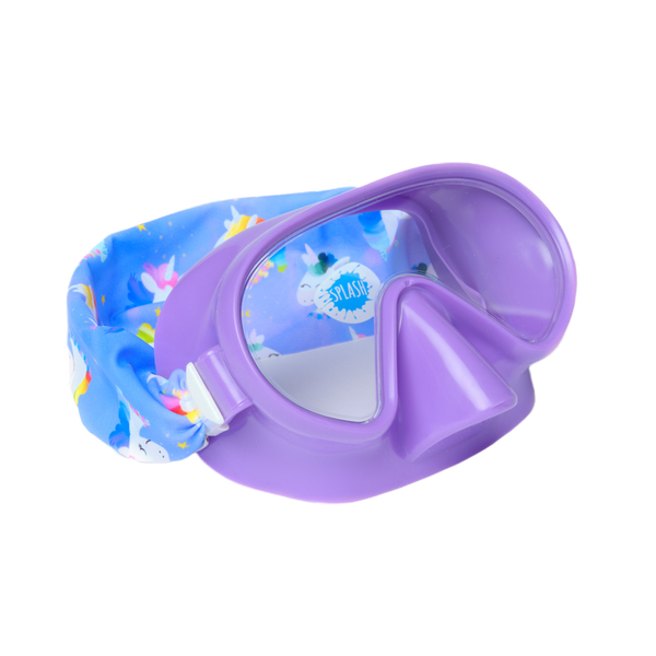 SPLASH swim mask - Rainbow Unicorn