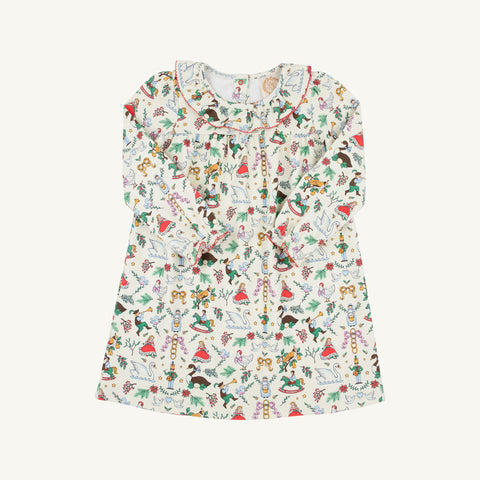 Ramona Ruffle Dress - 12 Days of Christmas