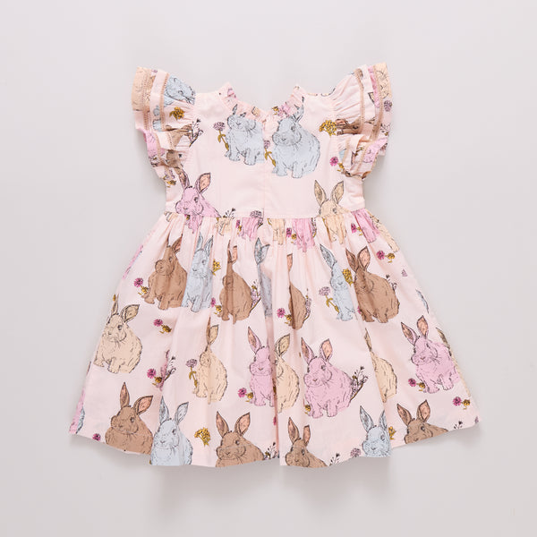 Jennifer Double Ruffle Dress - Vintage Bunnies
