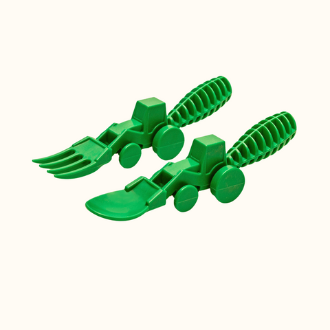 Tractor Utensils Set - green