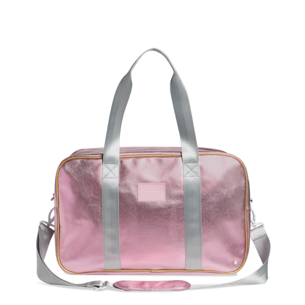 Rockaway Duffle - Pink/Silver