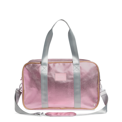 Rockaway Duffle - Pink/Silver