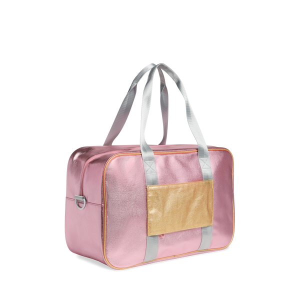 Rockaway Duffle - Pink/Silver