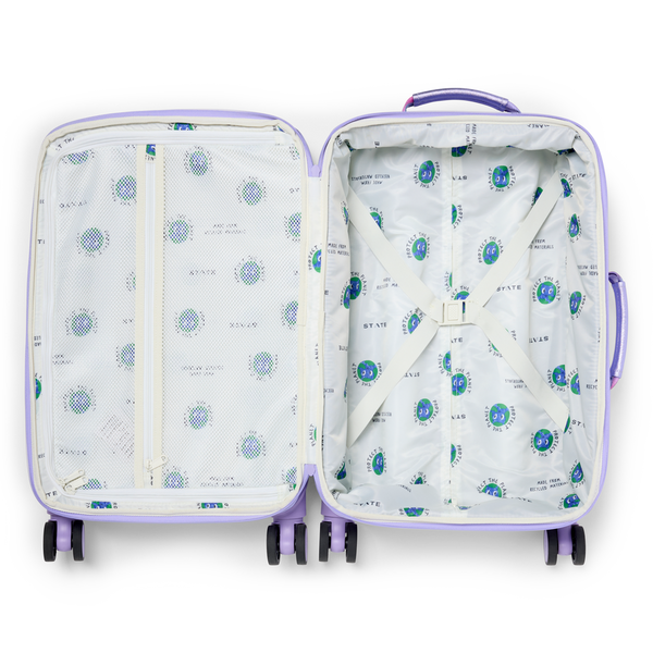 Logan Carry-On Suitcase - Butterfly