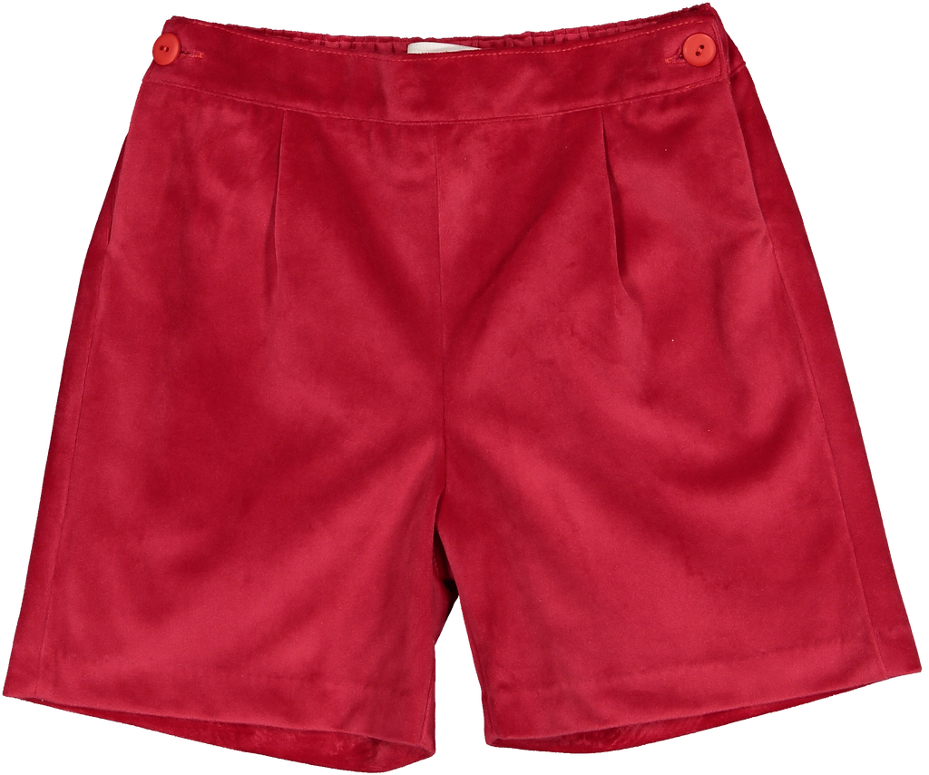 Santa Red Velvet Short