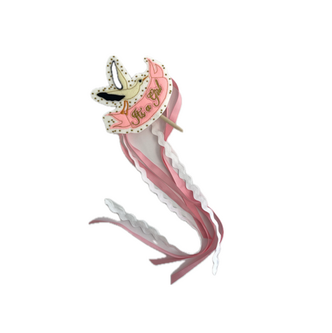 "It's A Girl!" Felt Wand