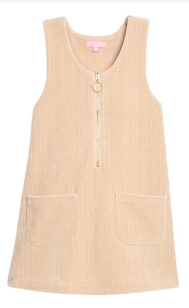 Retro Jumper - Stone Herringbone Corduroy