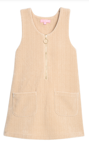 Retro Jumper - Stone Herringbone Corduroy