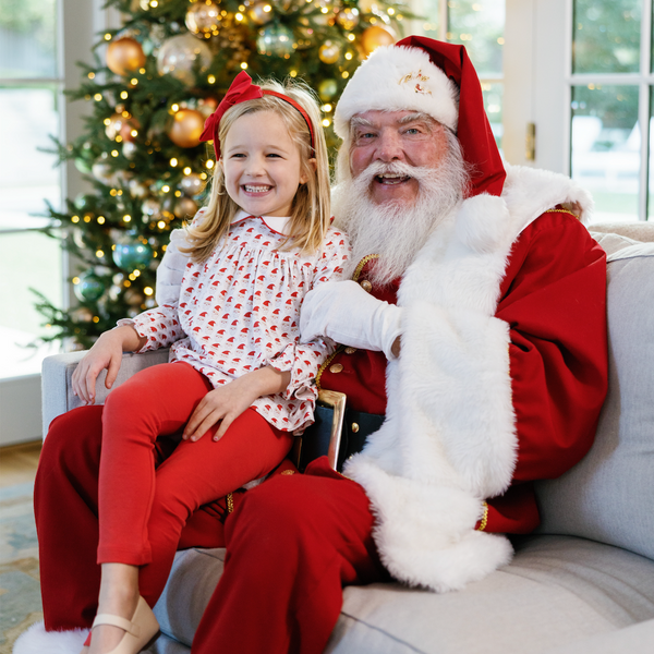 Morgan Girls' Legging Set - Whimsical Santa