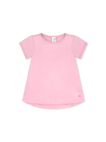 Bridget Basic Tee - Cotton Candy Pink