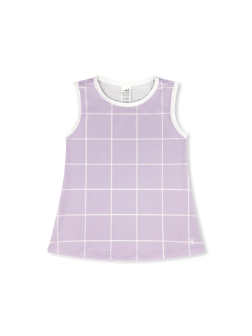 Tori Tank - Petal Purple Willington Windowpane