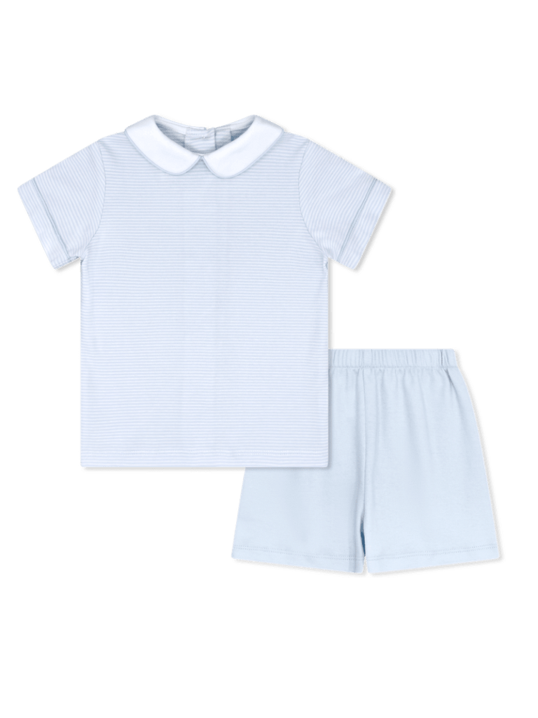 Sibley Short Set - Louisville Light Blue Ministripe