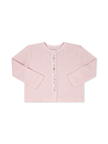 Burrow Button Down - Pleasant Pink with Flowers