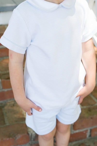 Sibley Short Set - Louisville Light Blue Ministripe