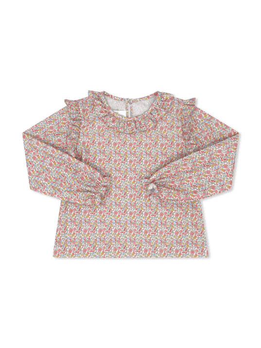 Evelyn Blouse Long Sleeve - Autumn Garden