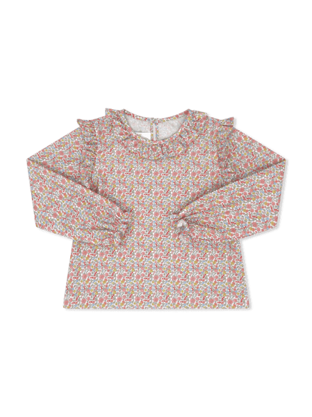 Evelyn Blouse Long Sleeve - Autumn Garden
