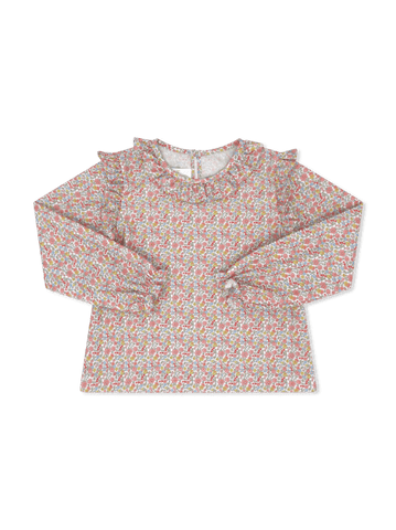 Evelyn Blouse Long Sleeve - Autumn Garden