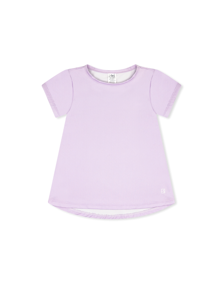Bridget Basic Tee - Petal Purple
