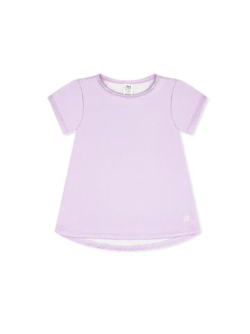 Bridget Basic Tee - Petal Purple