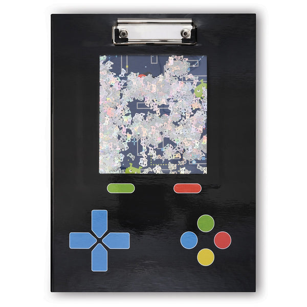 Gamer Glitch Clipboard Set