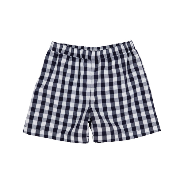 Shelton Shorts - Nantucket Navy Chatham Check