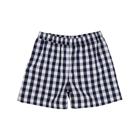 Shelton Shorts - Nantucket Navy Chatham Check