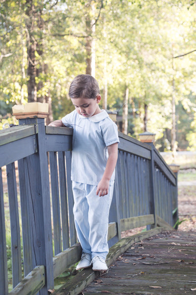 Sibley Pant Set - Princeton Blue Corduroy
