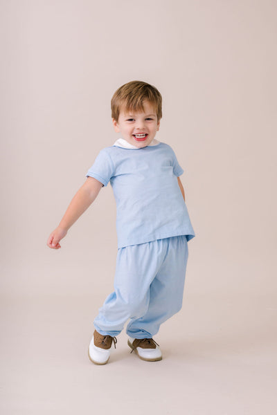 Sibley Pant Set - Princeton Blue Corduroy