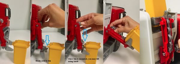 Side Loading Garbage Truck