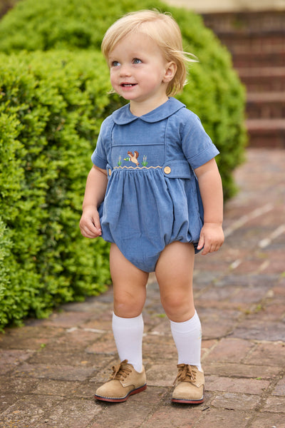 Smocked Daniel Bubble - Flying Mallard