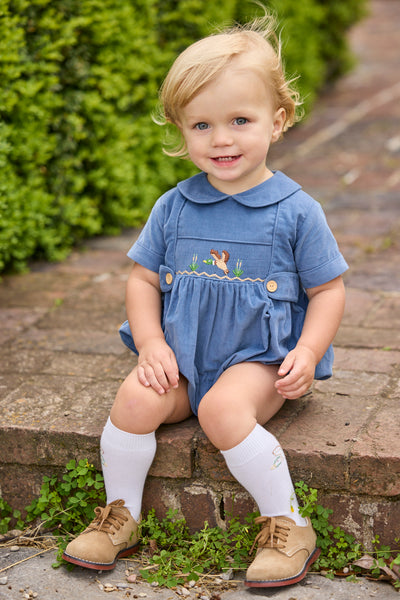 Smocked Daniel Bubble - Flying Mallard