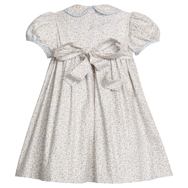 Smocked Peter Pan Dress - Winthrop Floral