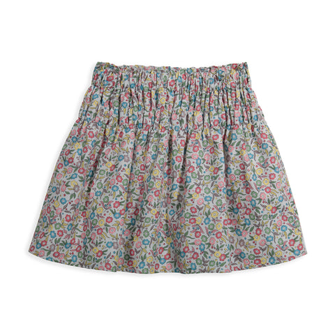 Veranda Floral Smocked Skirt