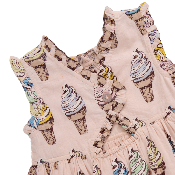 Alyssa Dress - Pink Soft Serve
