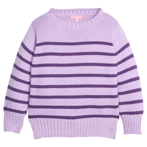 Striped Sweater - Purple