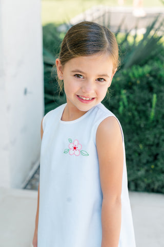 Sybil Blue Sleeveless Dress - Preorder