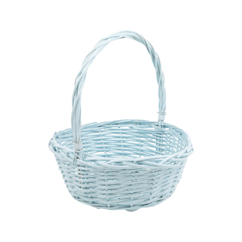 Easter Basket (Round) - Blue