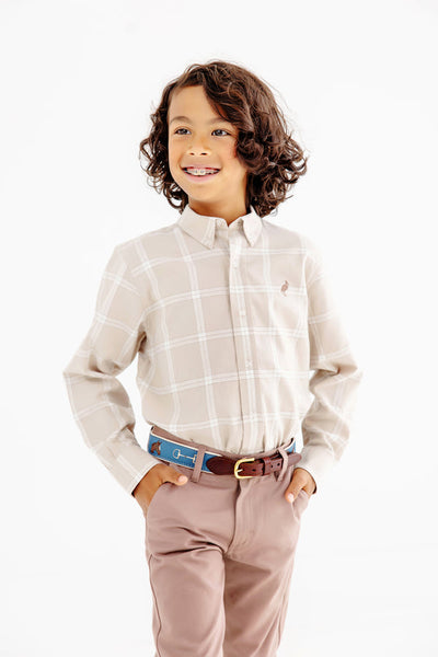 Dean's List Dress Shirt - Thompson Park Plaid