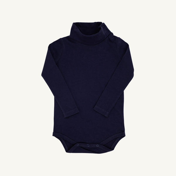 Tatum's Turtleneck Shirt & Onesie - Nantucket Navy