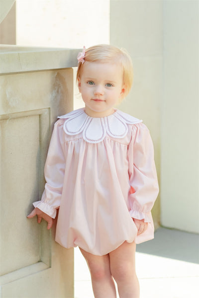 Frosted Pink Tulip Girl Bubble