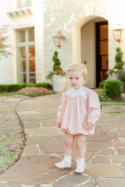 Frosted Pink Tulip Girl Bubble