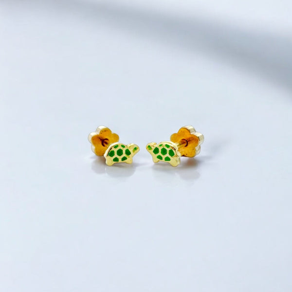 Turtle Tiny Stud Earrings