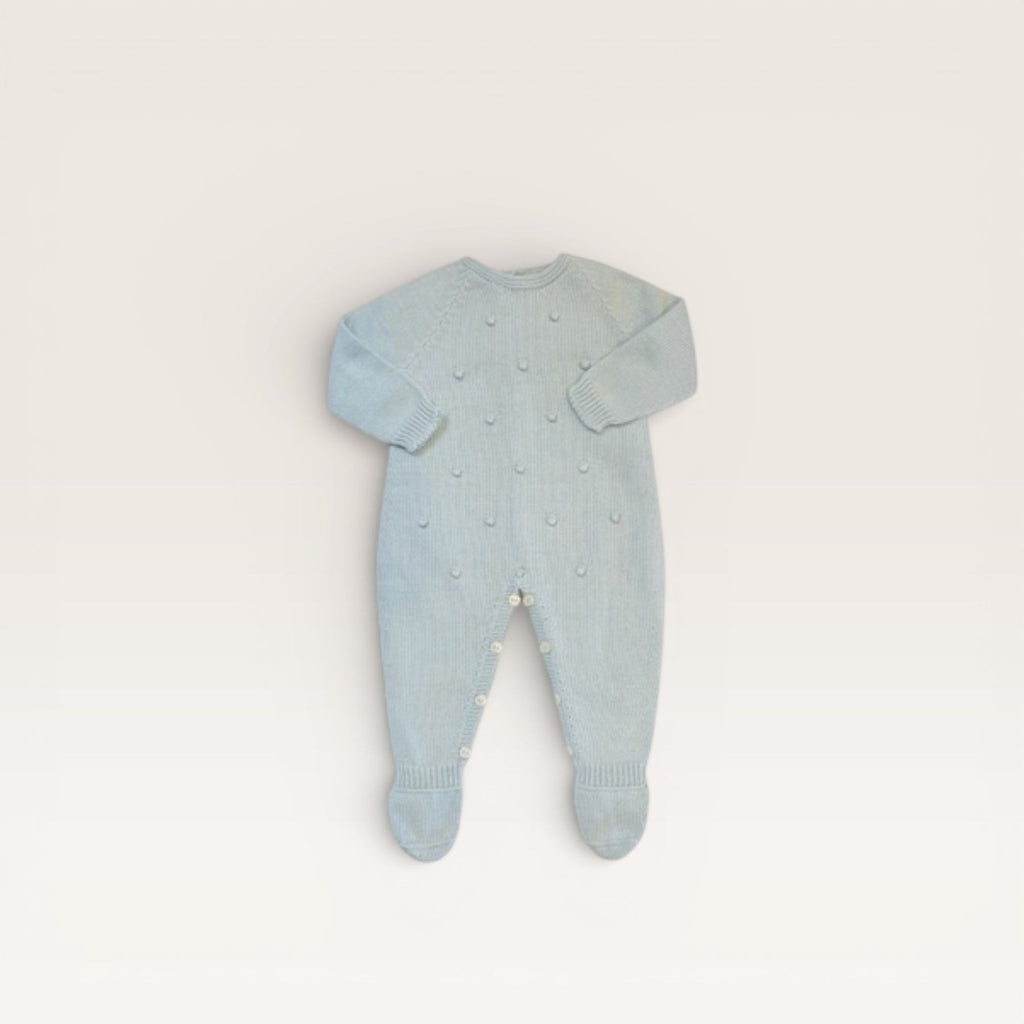 Raised Dot Footie Romper