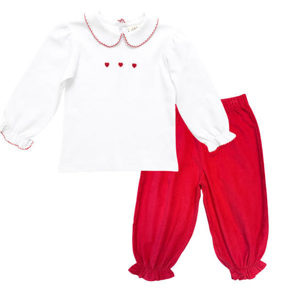 Triple Heart Pant Set