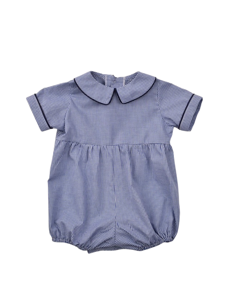 Carter Bubble - Navy Mini Check