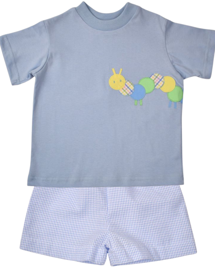Caterpillar Tee and Short Set