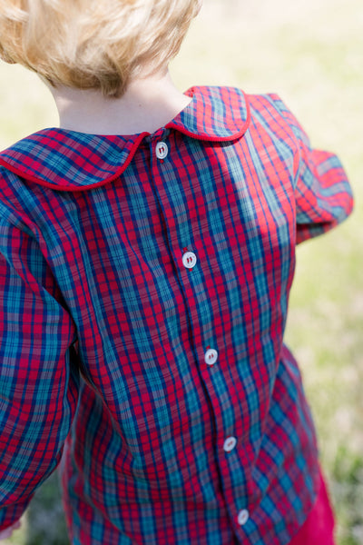 Ward Short Set - Red Plaid