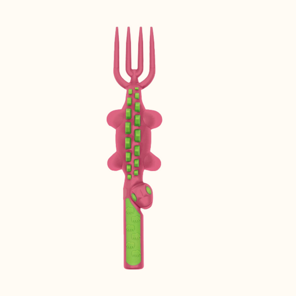 Dinosaur Utensils - green or pink