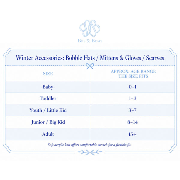 Bows Bobble Hat