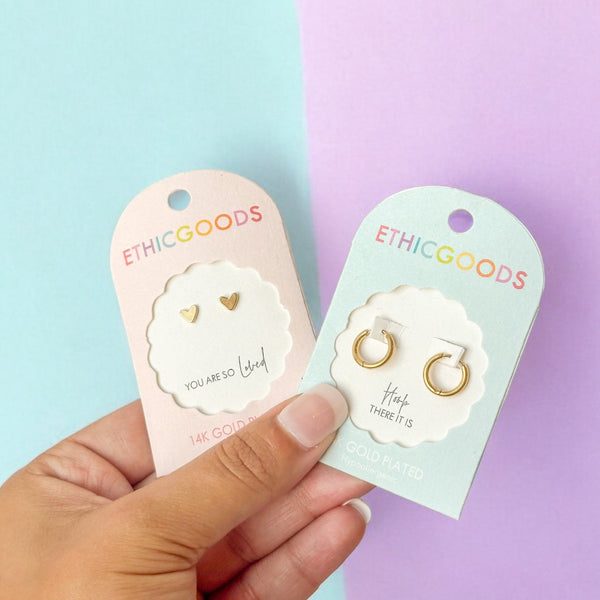Tiny Hoops Earrings
